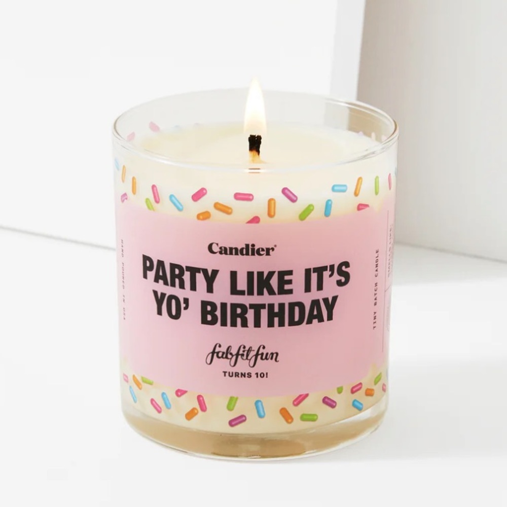 NEW Fab Fit Fun Candier by Ryan Porter Party Like It’s Yo’ Birthday Candle